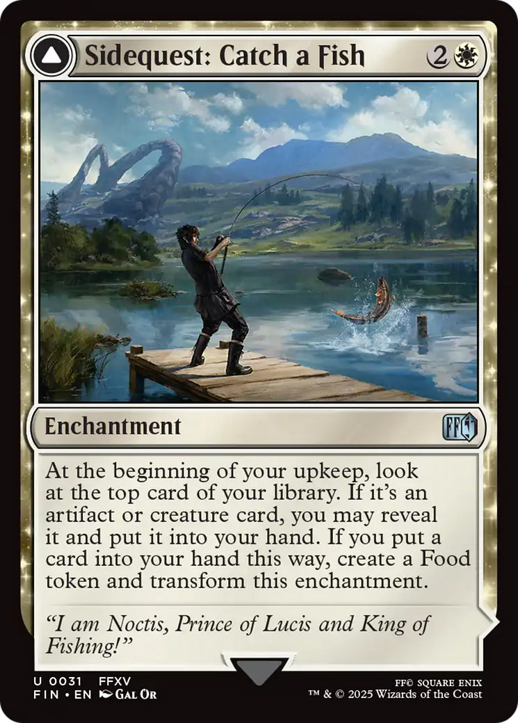 Missão Secundária: Pegar um Peixe / Sidequest: Catch a Fish - Magic: The Gathering - MoxLand