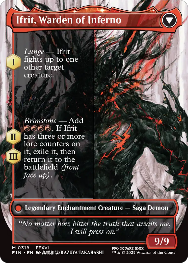 Clive, Dominante de Ifrit / Clive, Ifrit's Dominant - Magic: The Gathering - MoxLand