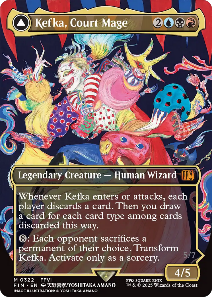 Kefka, Mago da Corte / Kefka, Court Mage - Magic: The Gathering - MoxLand