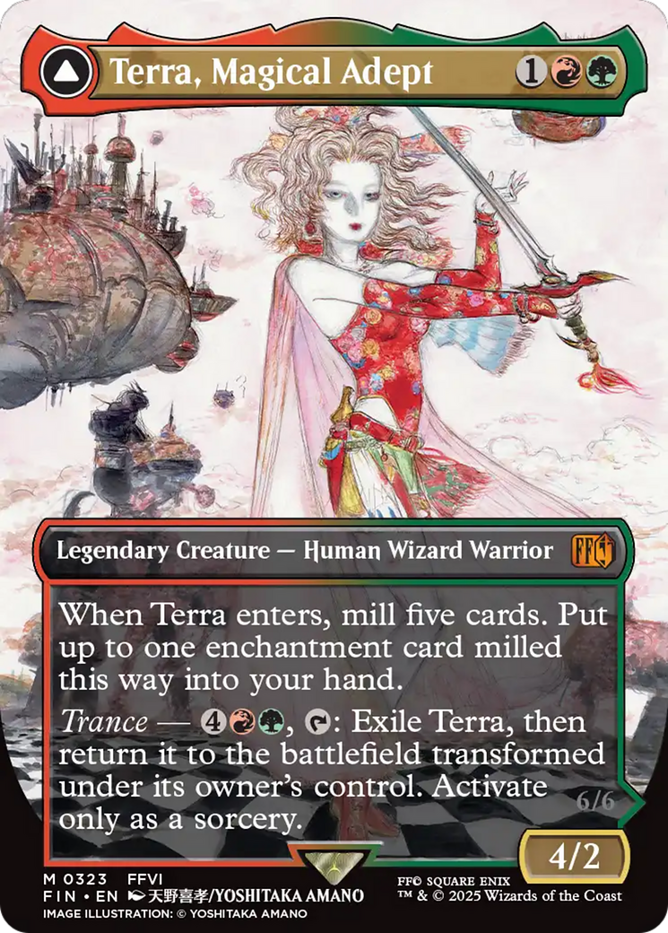Terra, Magitek Elite / Terra, Magical Adept - Magic: The Gathering - MoxLand