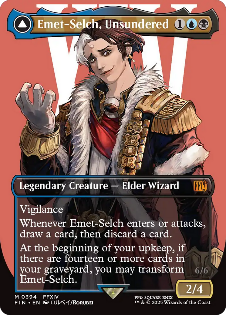 Emet-Selch, Íntegro / Emet-Selch, Unsundered - Magic: The Gathering - MoxLand