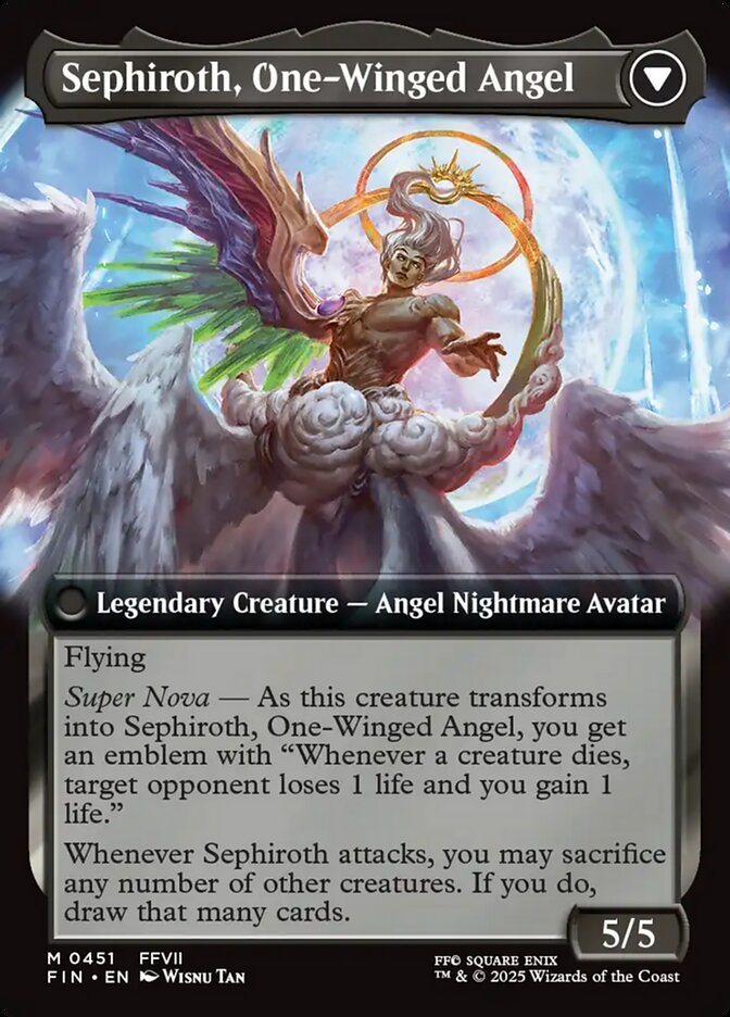 Sephiroth, SOLDIER Lendário / Sephiroth, Fabled SOLDIER - Magic: The Gathering - MoxLand