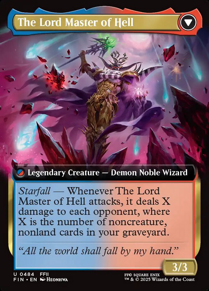 O Imperador de Palamecia / The Emperor of Palamecia - Magic: The Gathering - MoxLand