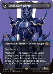 Cecil, Cavaleiro das Trevas / Cecil, Dark Knight - Magic: The Gathering - MoxLand