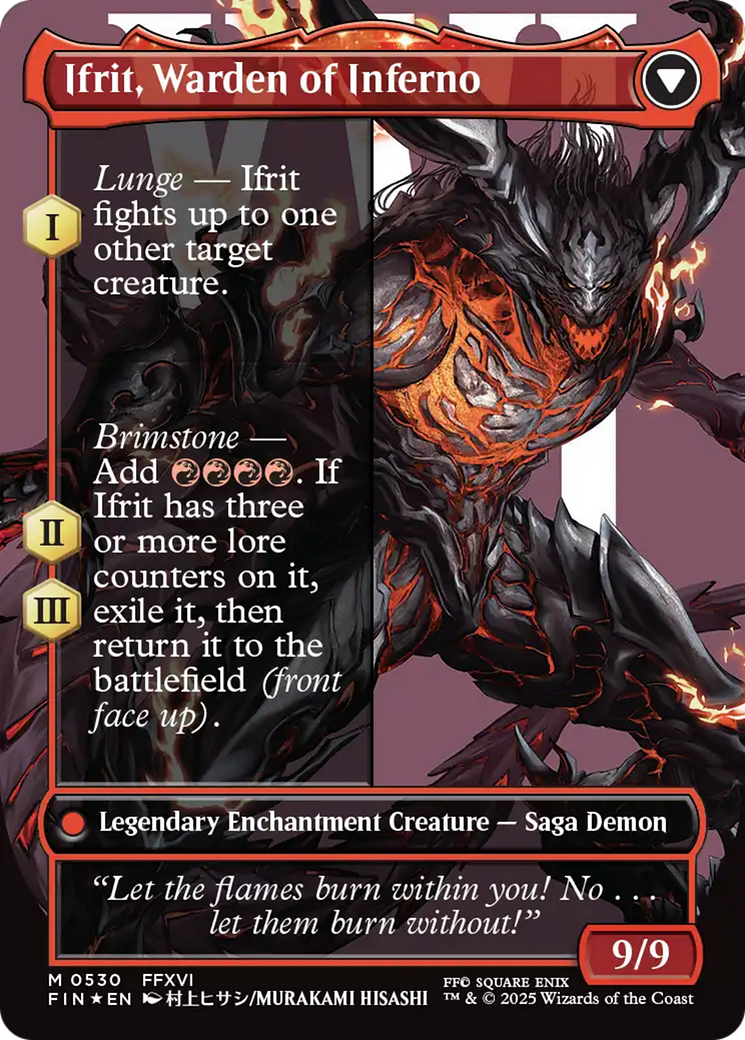 Clive, Dominante de Ifrit / Clive, Ifrit's Dominant - Magic: The Gathering - MoxLand