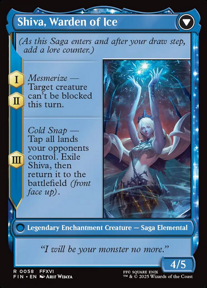 Jill, Dominante de Shiva / Jill, Shiva's Dominant - Magic: The Gathering - MoxLand