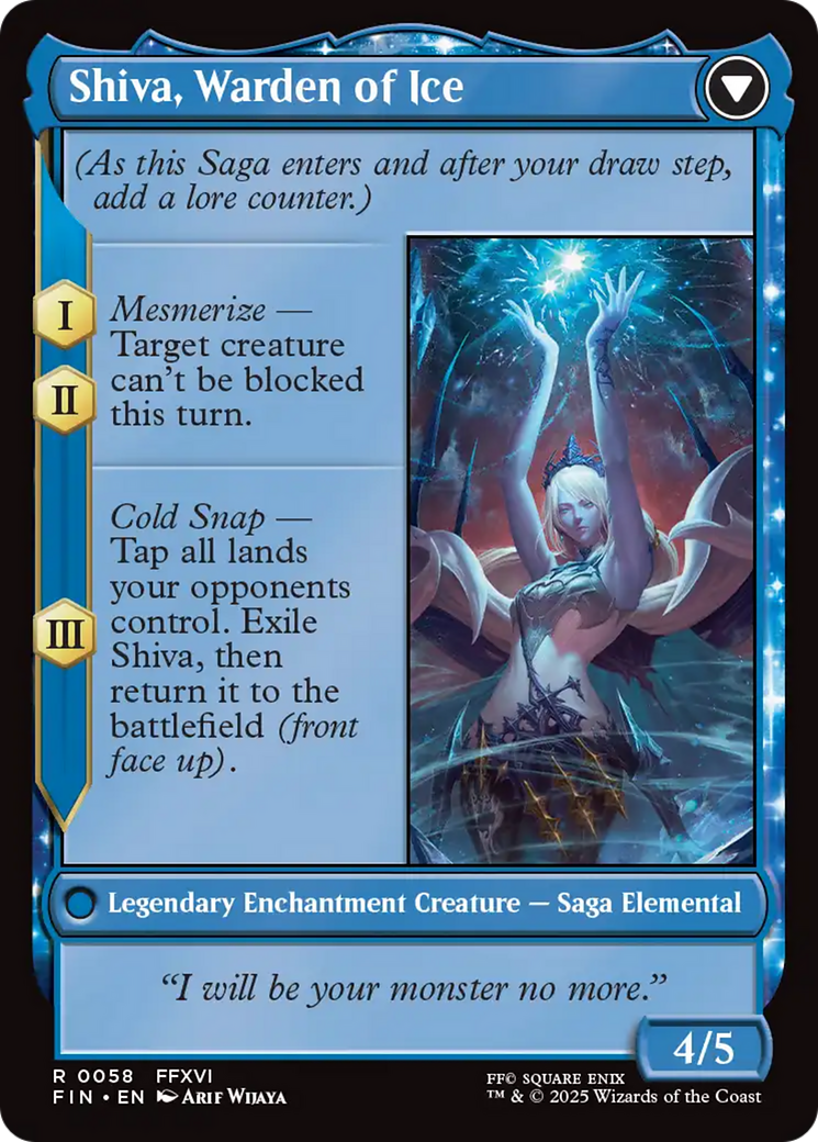 Jill, Dominante de Shiva / Jill, Shiva's Dominant - Magic: The Gathering - MoxLand
