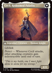 Cecil, Cavaleiro das Trevas / Cecil, Dark Knight - Magic: The Gathering - MoxLand