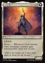 Cecil, Cavaleiro das Trevas / Cecil, Dark Knight - Magic: The Gathering - MoxLand