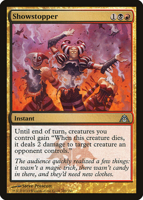 Final Explosivo / Showstopper - Magic: The Gathering - MoxLand