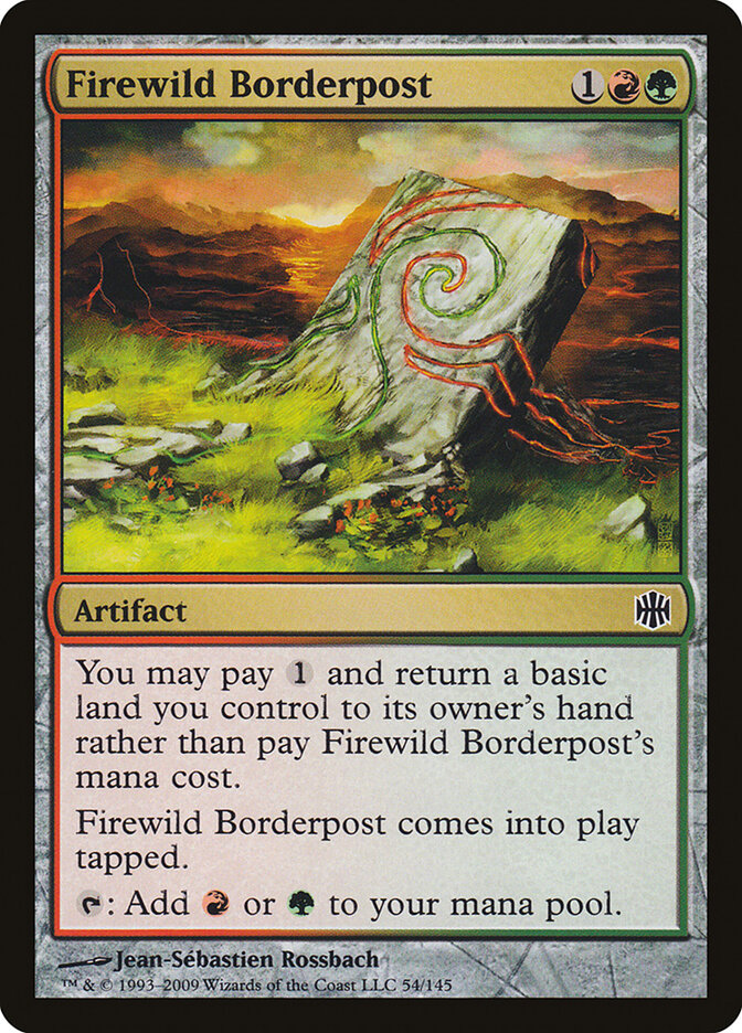 Marco do Fogo Selvagem / Firewild Borderpost - Magic: The Gathering - MoxLand