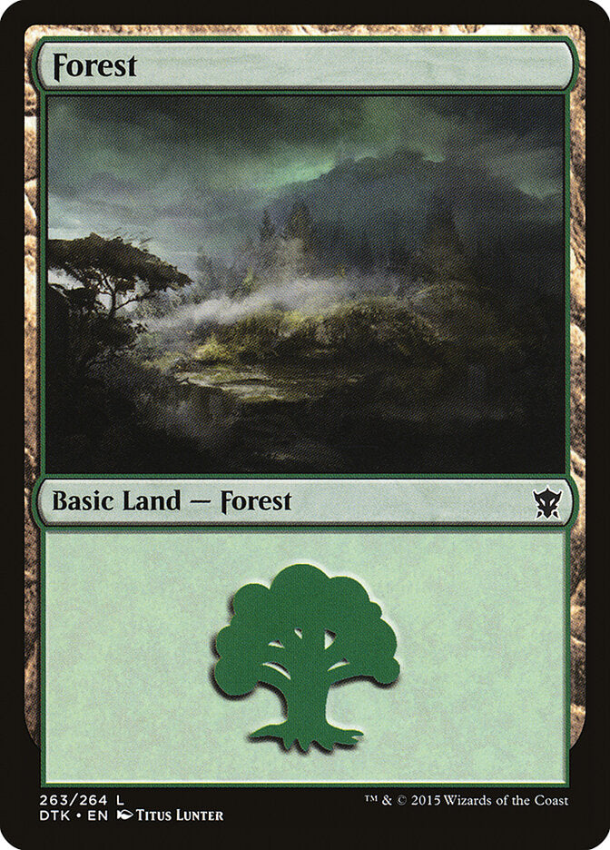 Floresta / Forest - Magic: The Gathering - MoxLand
