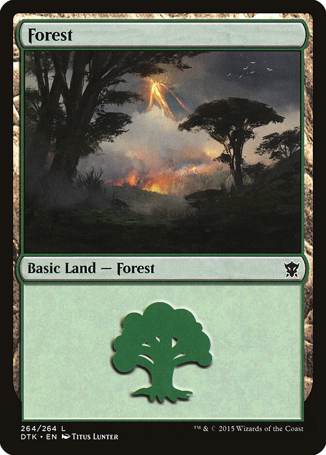 Floresta / Forest - Magic: The Gathering - MoxLand