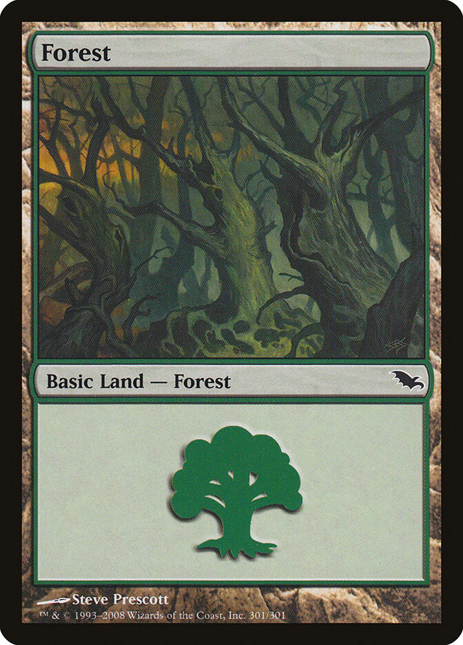 Floresta / Forest - Magic: The Gathering - MoxLand