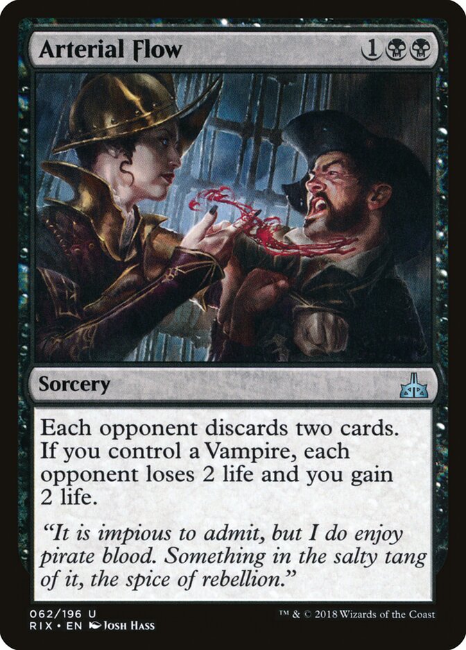 Fluxo Arterial / Arterial Flow - Magic: The Gathering - MoxLand