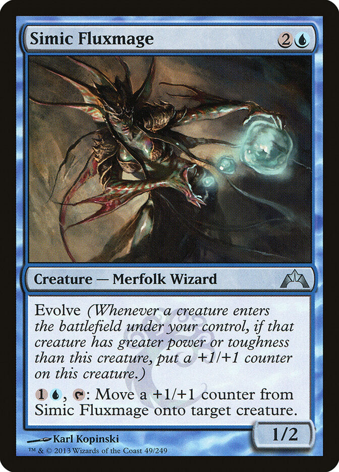 Fluxomago Simic / Simic Fluxmage - Magic: The Gathering - MoxLand