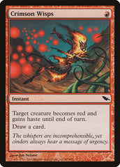 Fogos-Fátuos Escarlates / Crimson Wisps - Magic: The Gathering - MoxLand