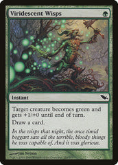 Fogos-Fátuos Verdejantes / Viridescent Wisps - Magic: The Gathering - MoxLand