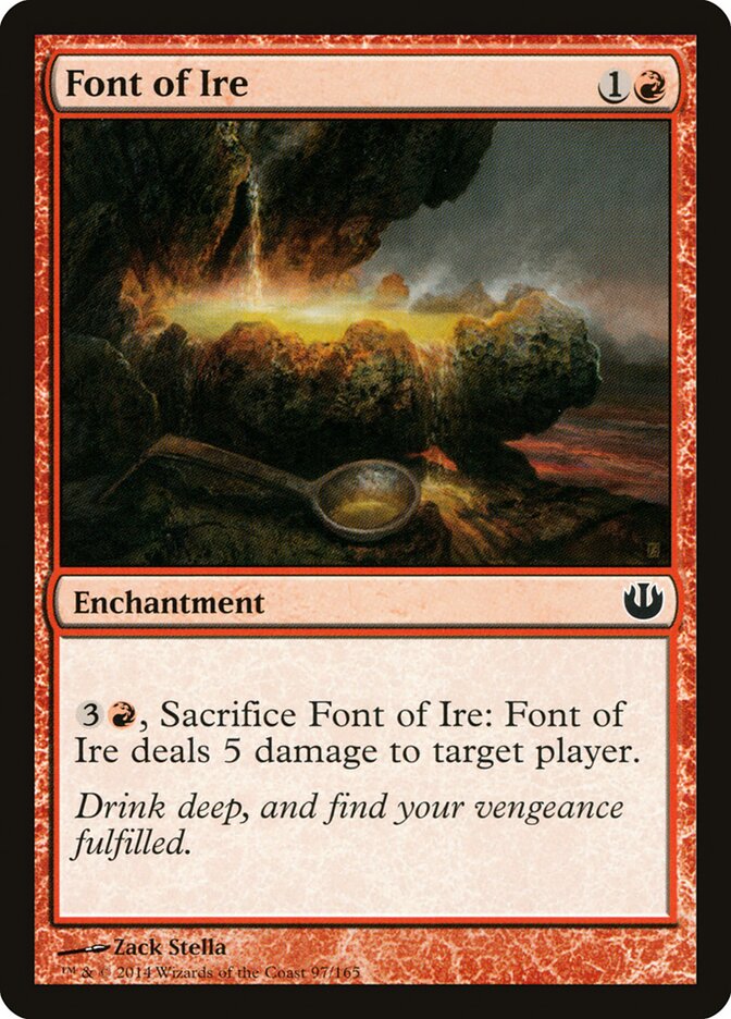 Fonte da Ira / Font of Ire - Magic: The Gathering - MoxLand