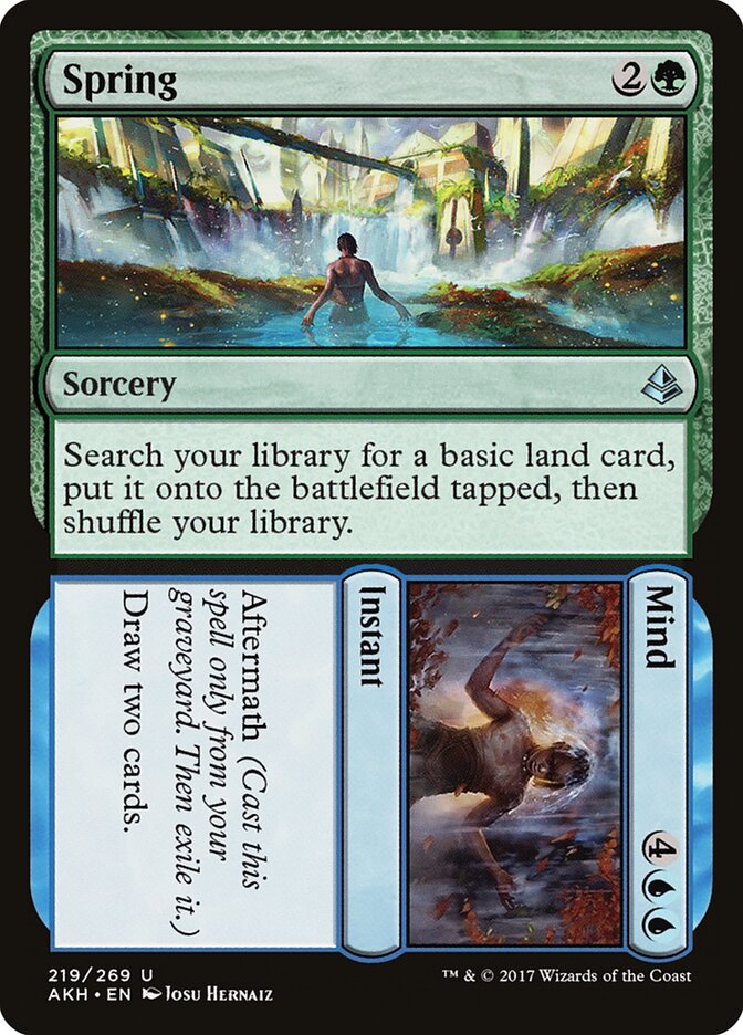 Fonte / Ideias / Spring / Mind - Magic: The Gathering - MoxLand