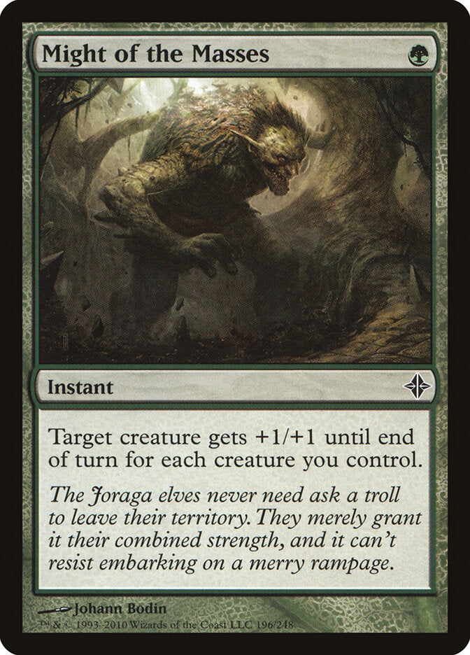 Força das Massas / Might of the Masses - Magic: The Gathering - MoxLand