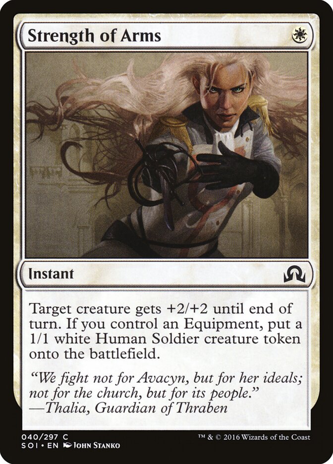Força de Armas / Strength of Arms - Magic: The Gathering - MoxLand