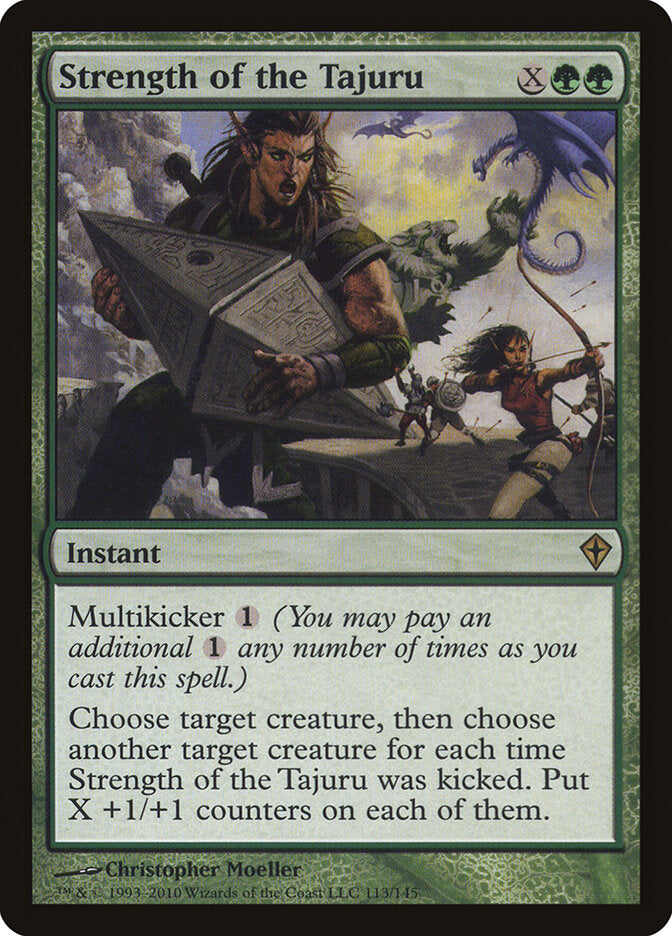 Força dos Tajuru / Strength of the Tajuru - Magic: The Gathering - MoxLand