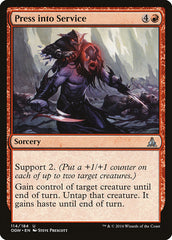 Forçar a Servir / Press into Service - Magic: The Gathering - MoxLand