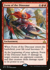 Forma do Dinossauro / Form of the Dinosaur - Magic: The Gathering - MoxLand
