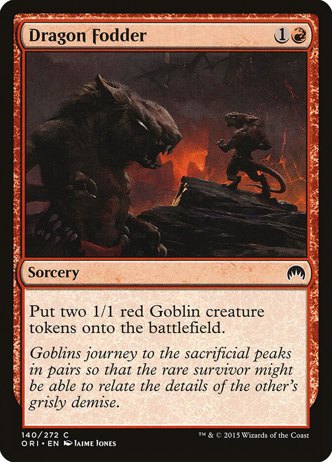 Forragem de Dragão / Dragon Fodder - Magic: The Gathering - MoxLand