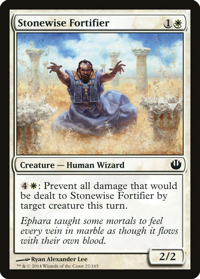 Fortificador Petrisábio / Stonewise Fortifier - Magic: The Gathering - MoxLand