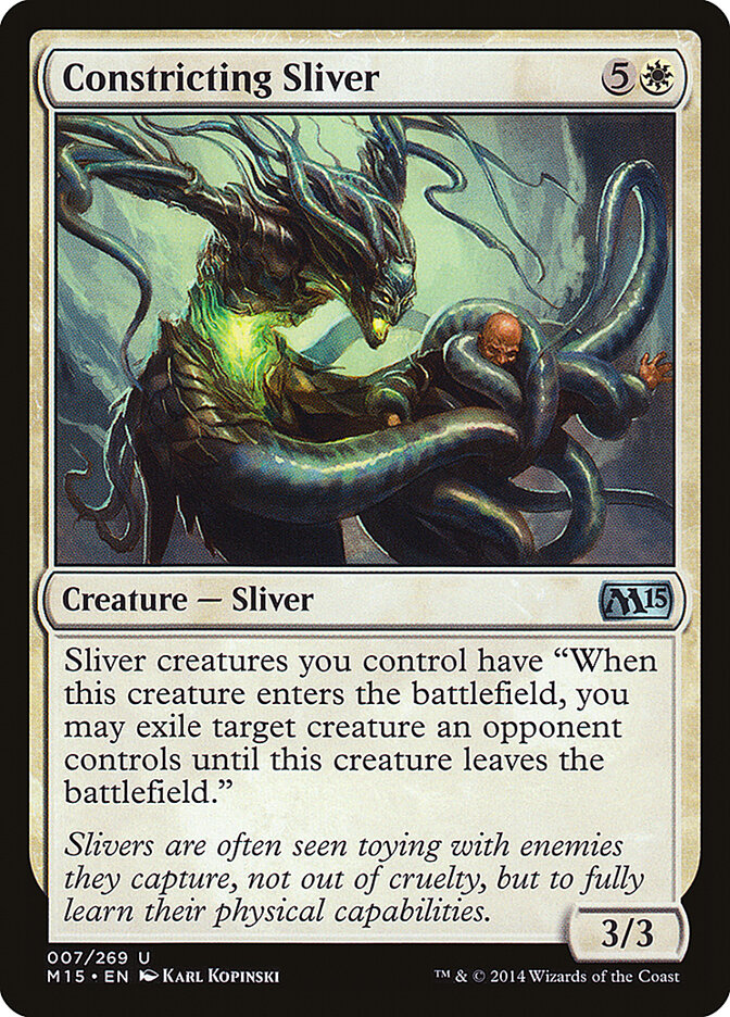 Fractius Constritor / Constricting Sliver - Magic: The Gathering - MoxLand