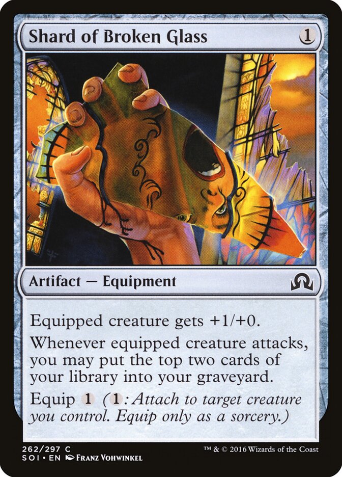 Fragmento de Vidro / Shard of Broken Glass - Magic: The Gathering - MoxLand