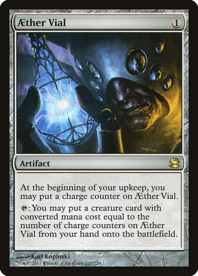 Frasco de éter / Æther Vial - Magic: The Gathering - MoxLand