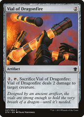 Frasco de Fogo Dragônico / Vial of Dragonfire - Magic: The Gathering - MoxLand