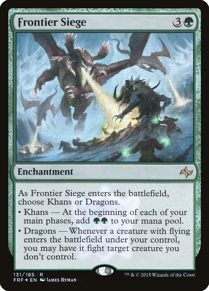 Cerco à Fronteira / Frontier Siege - Magic: The Gathering - MoxLand