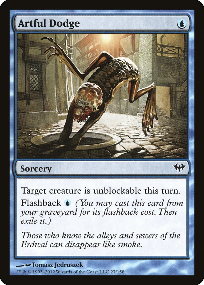 Fuga Engenhosa / Artful Dodge - Magic: The Gathering - MoxLand