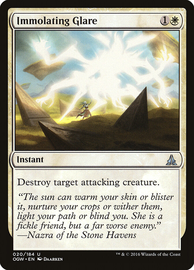 Fulgor Imolante / Immolating Glare - Magic: The Gathering - MoxLand