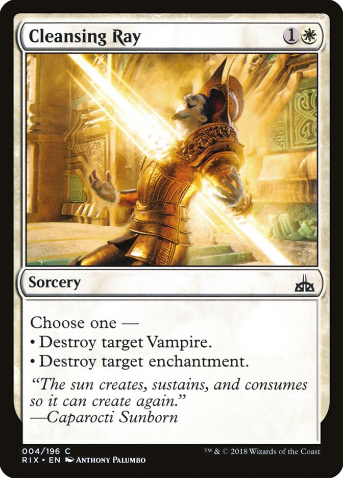 Fúlmen Purificador / Cleansing Ray - Magic: The Gathering - MoxLand