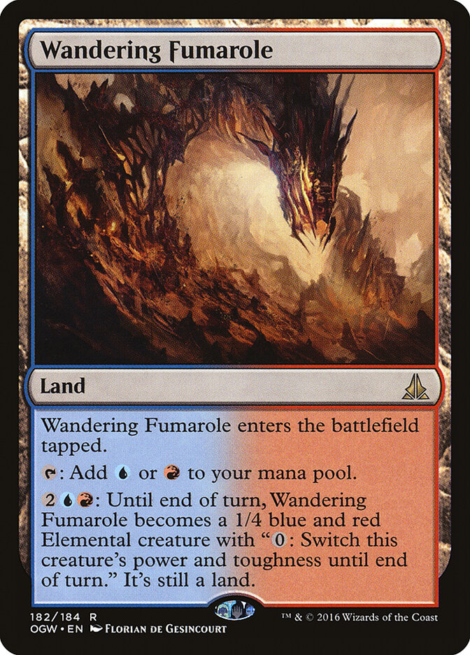 Fumarola Errante / Wandering Fumarole - Magic: The Gathering - MoxLand