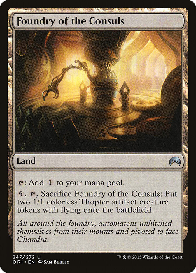 Fundição dos Cônsules / Foundry of the Consuls - Magic: The Gathering - MoxLand