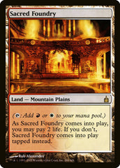 Fundição Sagrada / Sacred Foundry - Magic: The Gathering - MoxLand