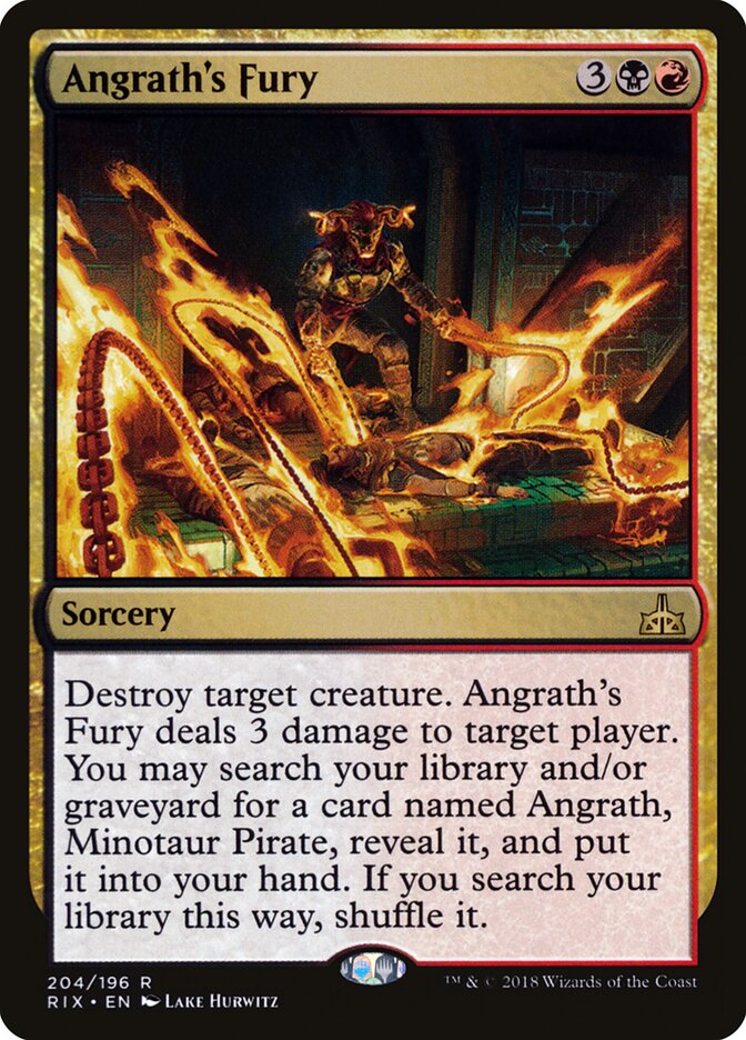 Fúria de Angrath / Angrath's Fury - Magic: The Gathering - MoxLand