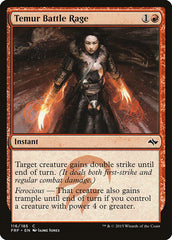 Fúria de Batalha Temur / Temur Battle Rage - Magic: The Gathering - MoxLand