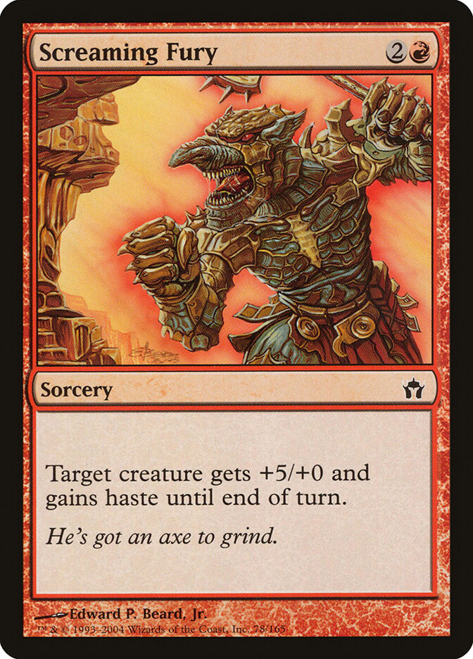 Fúria Gritante / Screaming Fury - Magic: The Gathering - MoxLand