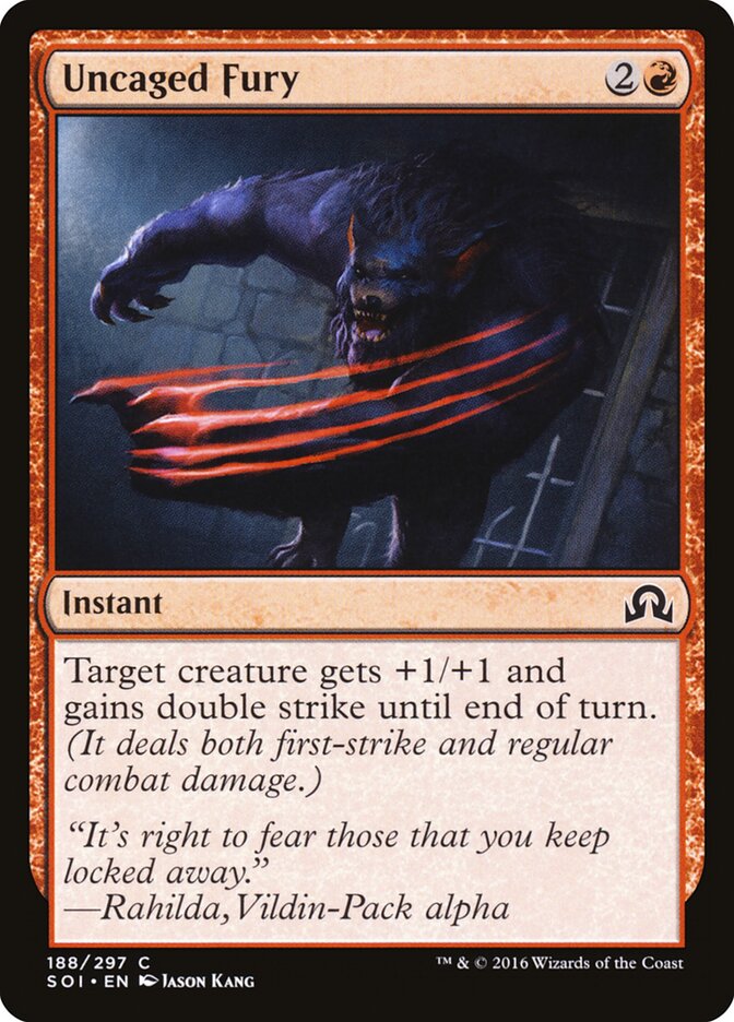 Fúria Liberta / Uncaged Fury - Magic: The Gathering - MoxLand