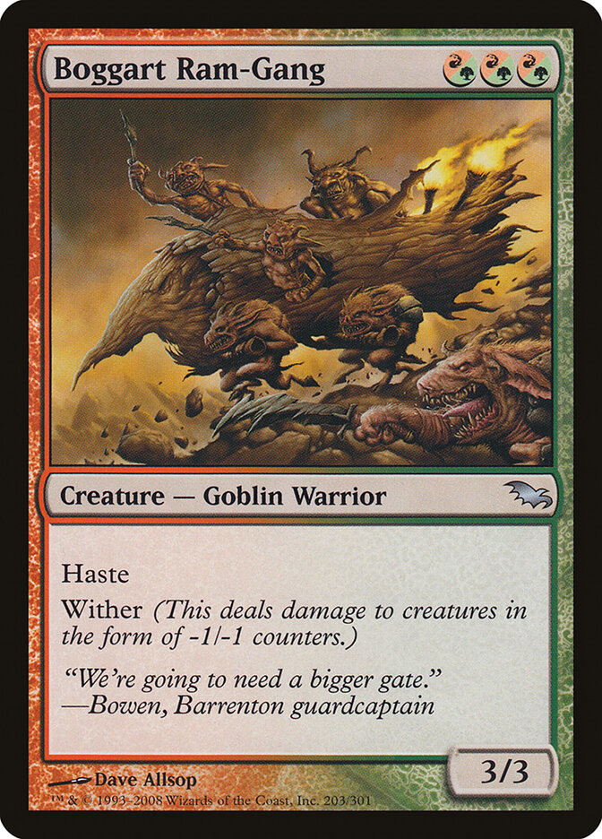 Gangue do Aríete Papão / Boggart Ram-Gang - Magic: The Gathering - MoxLand