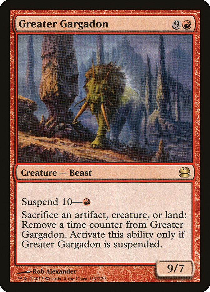Gargadonte Maior / Greater Gargadon - Magic: The Gathering - MoxLand