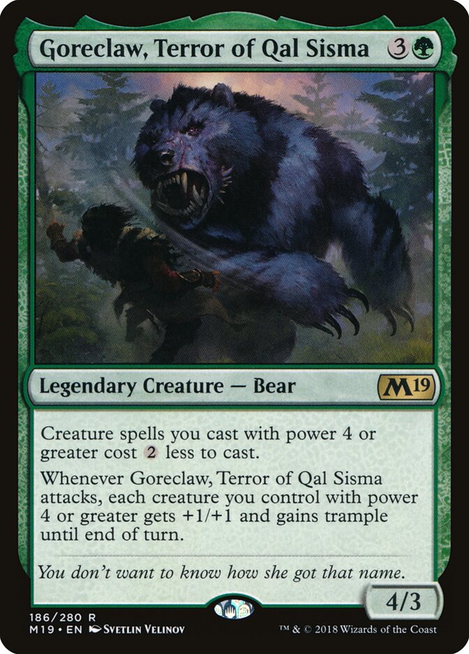 Garra Cruenta, Terror de Qal Sisma