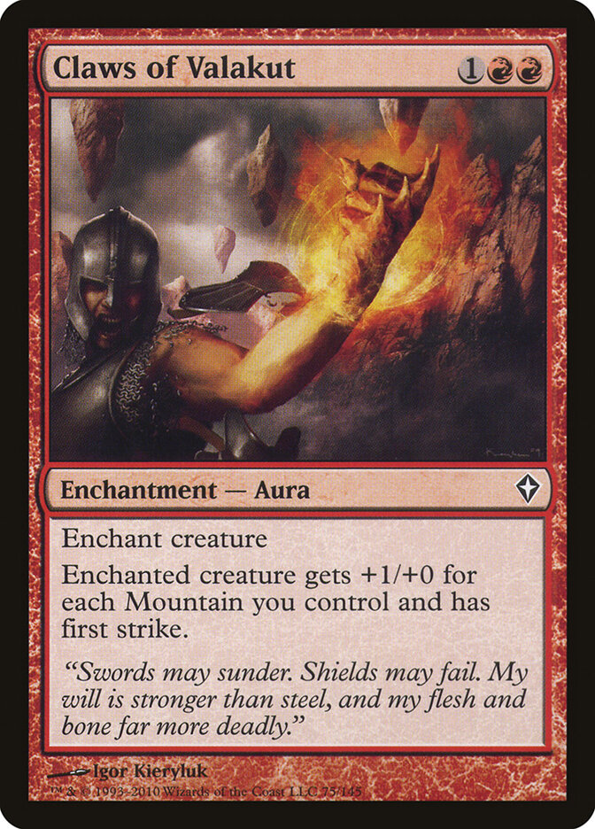 Garras de Valakut / Claws of Valakut - Magic: The Gathering - MoxLand